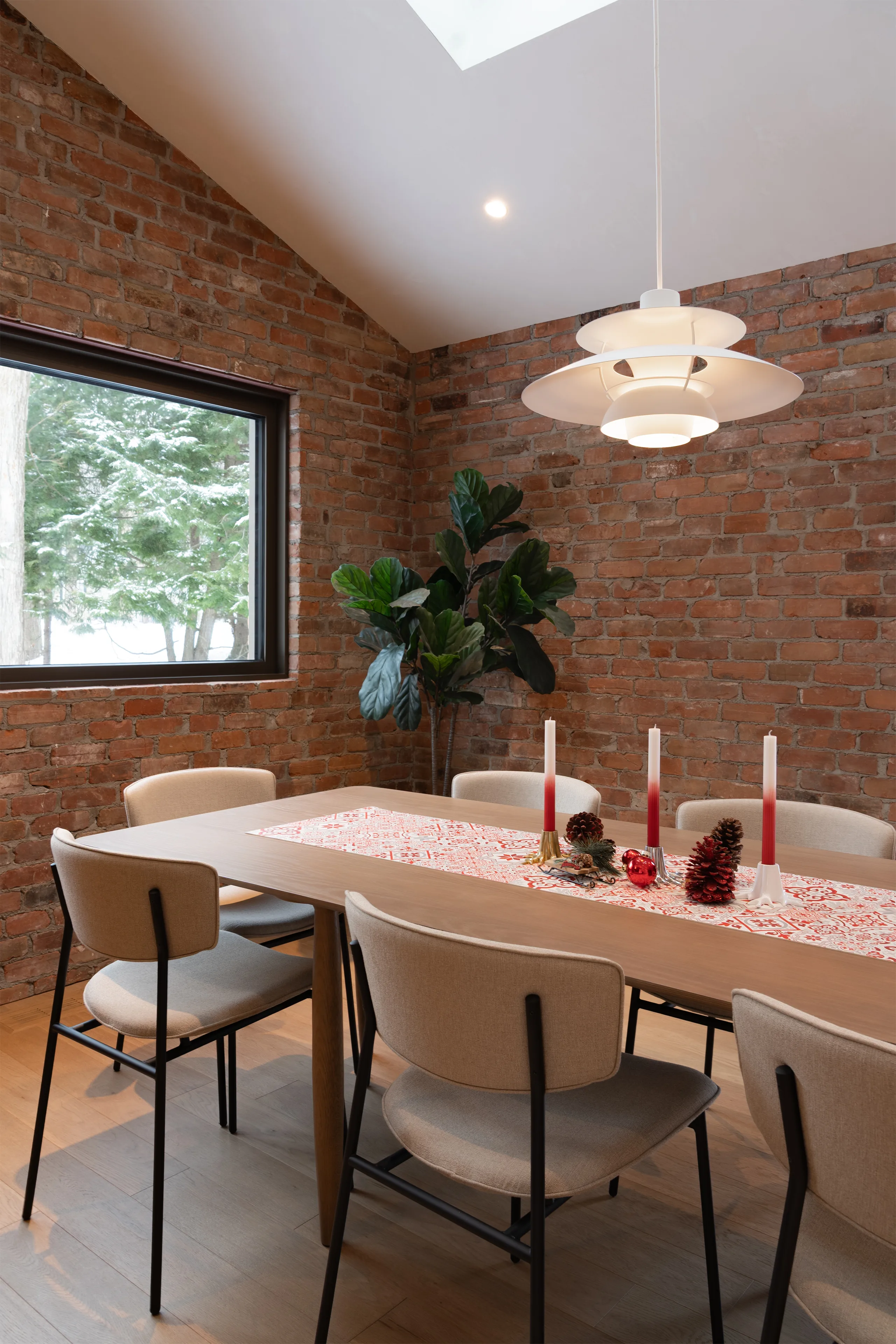Sculptural interior
