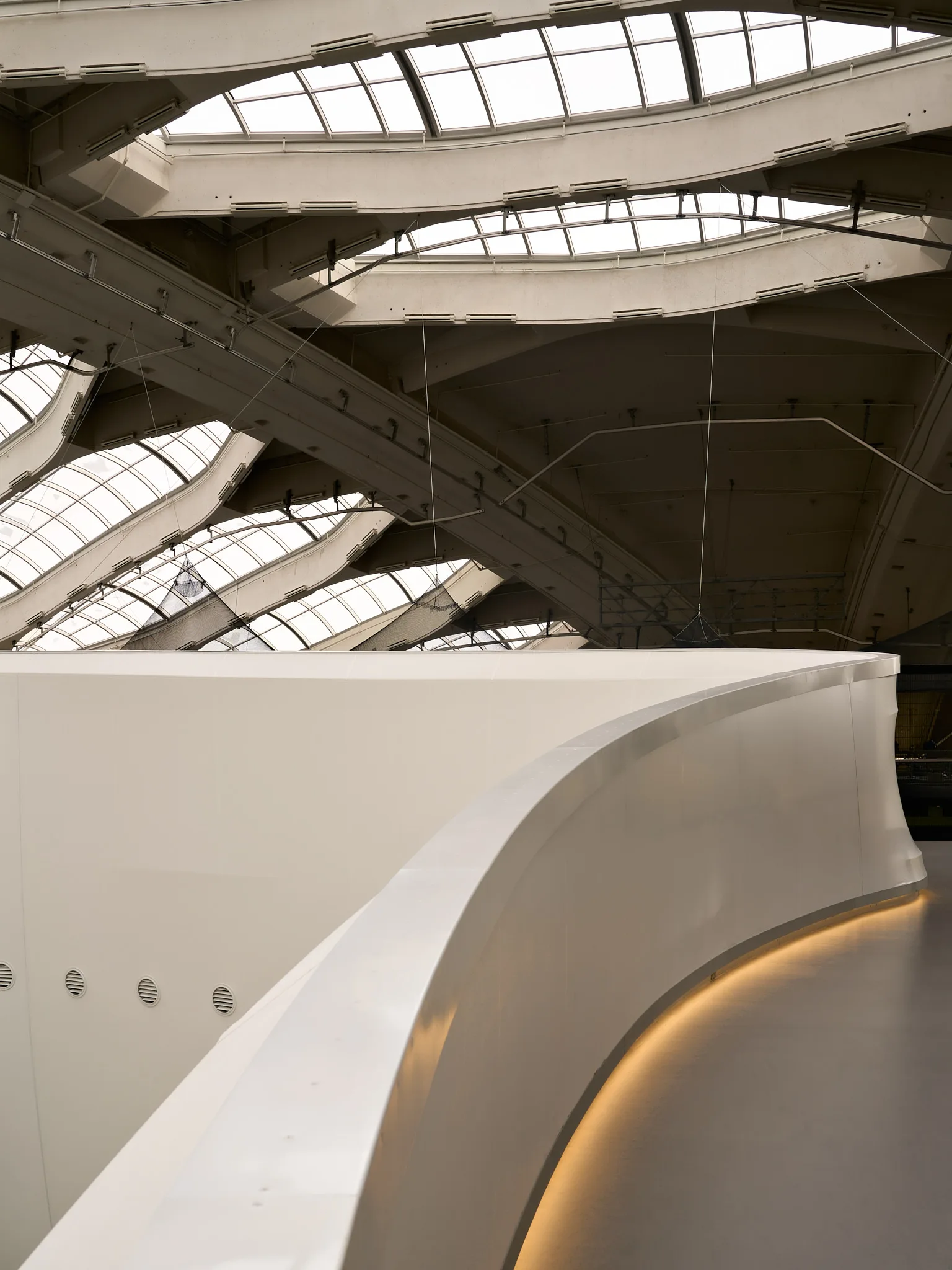 Sculptural interior